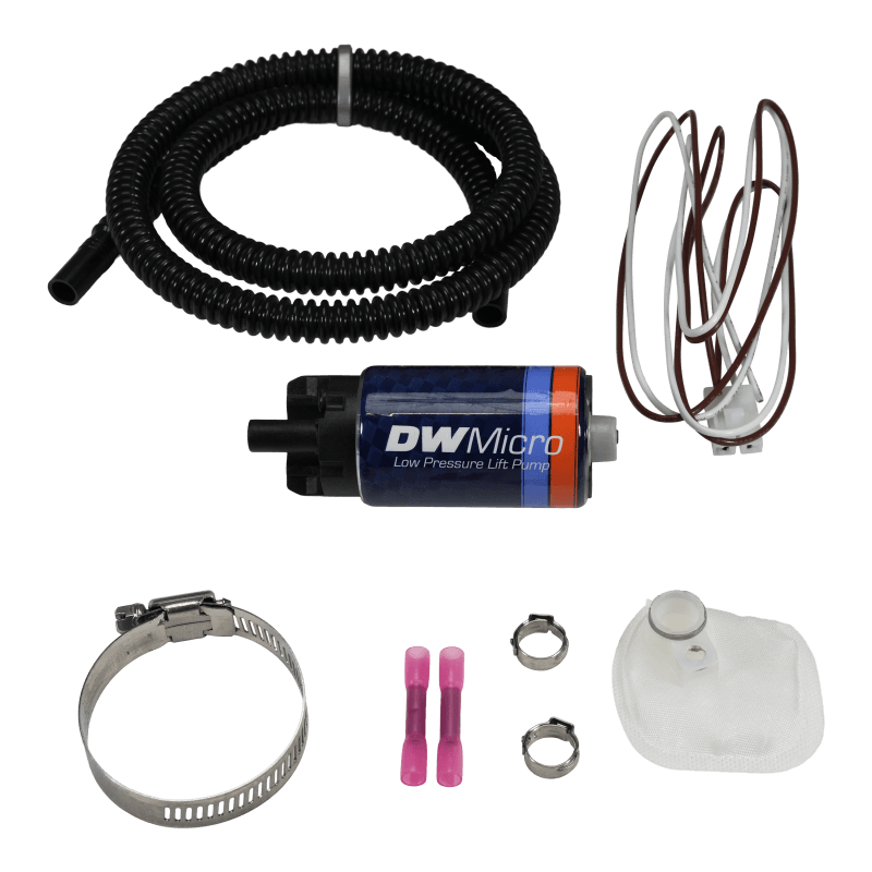 DeatschWerks — DeatschWerks DW Micro Series 210lph Low Pressure Lift Fuel Pump w/ Universal Install Kit
Fuel Pumps