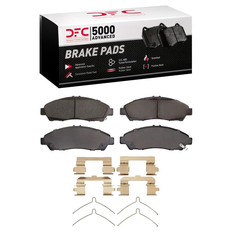 DFC — DFC 17-20 Buick Enclave Front 5000 Advanced Ceramic Brake Pads and Hardware Kit
DFC Brake Pad Set