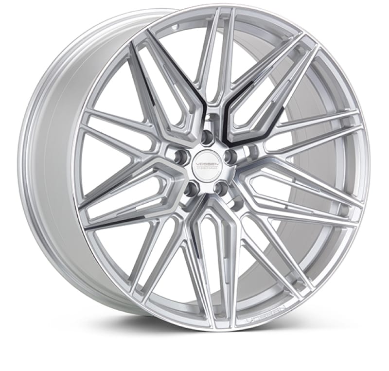 Vossen — Vossen HF-7 20x10.5 / 5x120 / ET42 / Deep Face / 72.56 - Silver Polished Wheel