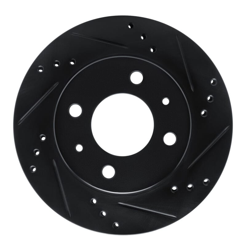 R1 Concepts — R1 98-12 Dodge ATOS (Mexico) Front Right Drilled & Slotted Black Brake Rotor
R1 Brake Rotor Drill