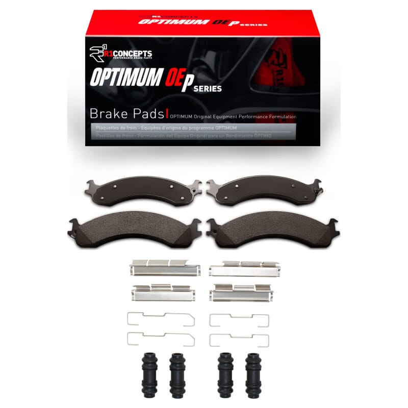 R1 Concepts — R1 00-02 Dodge Ram 2500 Front Optimum OE Pads & Hardware Kit
R1 Optimum Oe Pads a