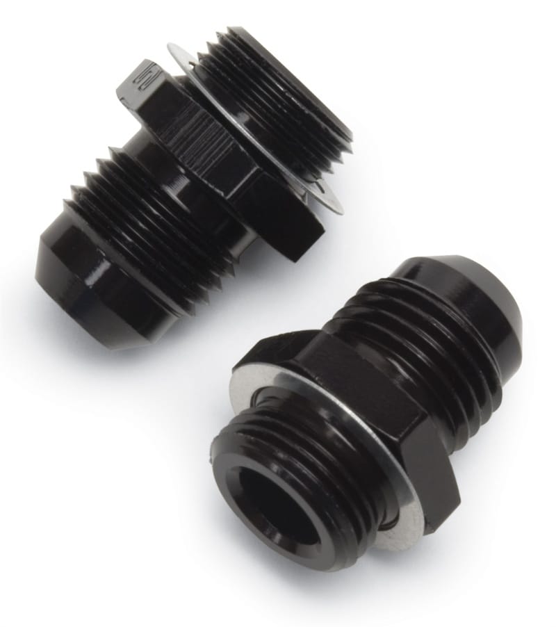 Russell — Russell Performance -6 AN Carb Adapter Fittings (2 pcs.) Black
CrbAdptFitting