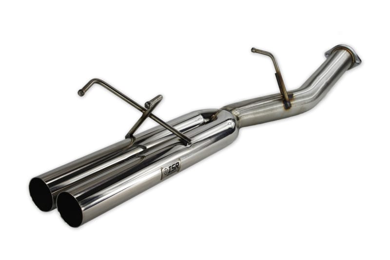 ISR Performance — ISR Performance EP (Straight Pipes) Dual Tip Exhaust 3in - 89-94 (S13) Nissan 240sx