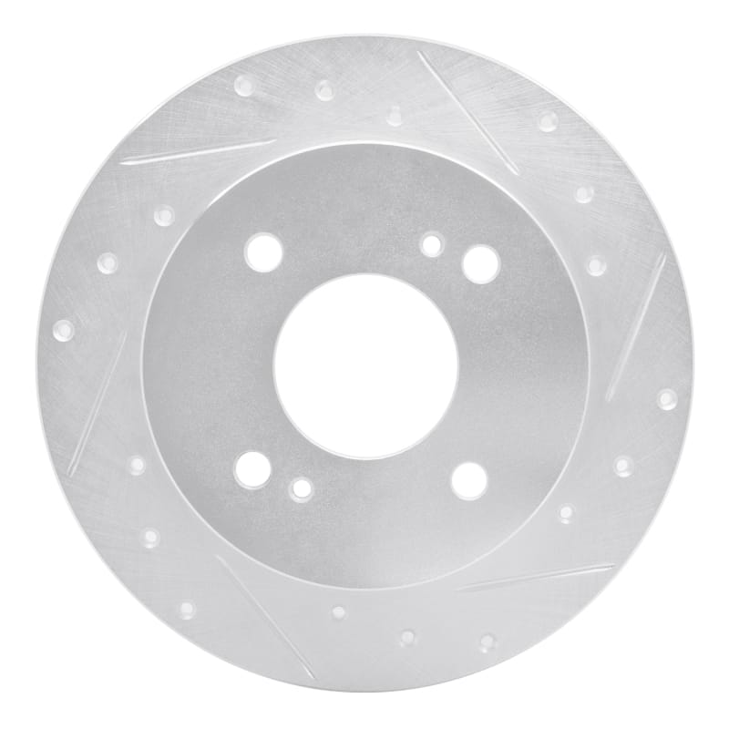 R1 Concepts — R1 1979-1981 Nissan Maxima Rear Right Drilled & Slotted Silver Brake Rotor
R1 Brake Rotor Drill