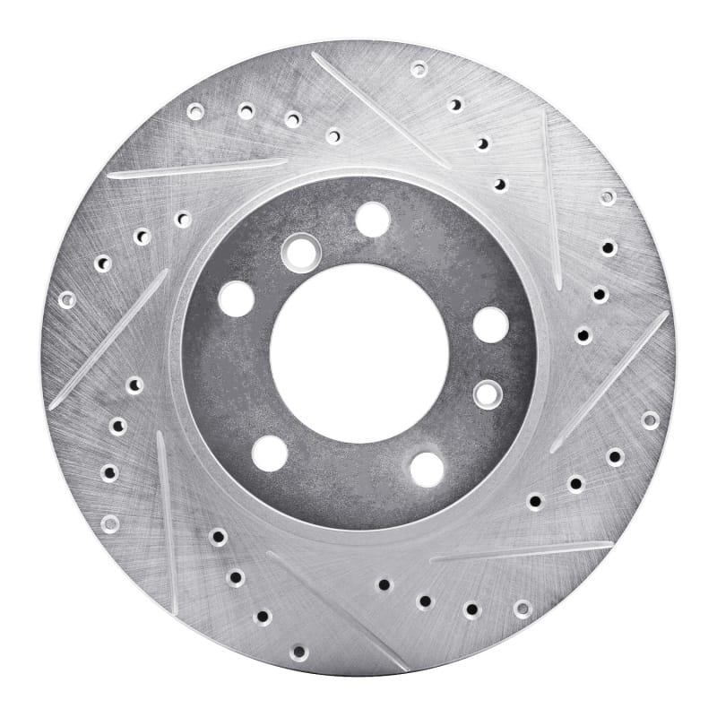 R1 Concepts — R1 87-95 BMW 540I Front Right Drilled & Slotted Silver Brake Rotor
R1 Brake Rotor Drill