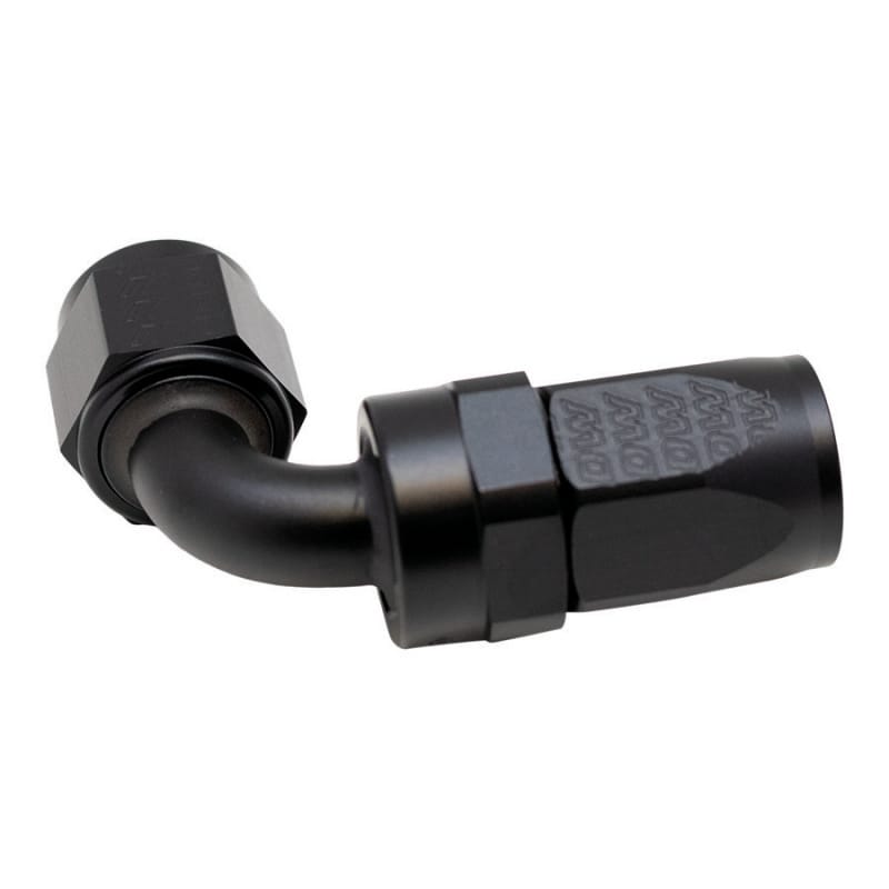 DeatschWerks — DeatschWerks 8AN Female Swivel 90-Degree Hose End CPE - Anodized Matte Black
Lines & Fittings