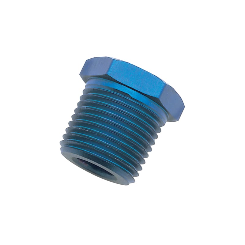 Russell — Russell Performance 3/8in Male to 1/8in Female Pipe Bushing Reducer (Blue)
Adapter Fitting