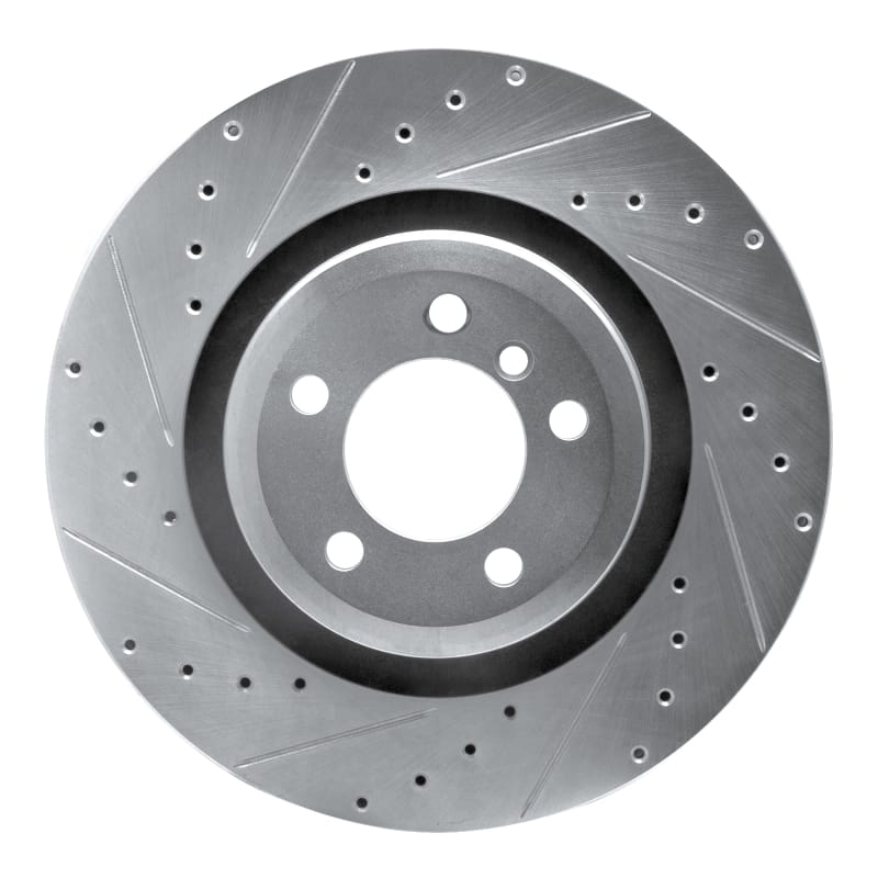 R1 Concepts — R1 07-08 BMW ALPINA B7 Rear Left Drilled & Slotted Silver Brake Rotor
R1 Brake Rotor Drill