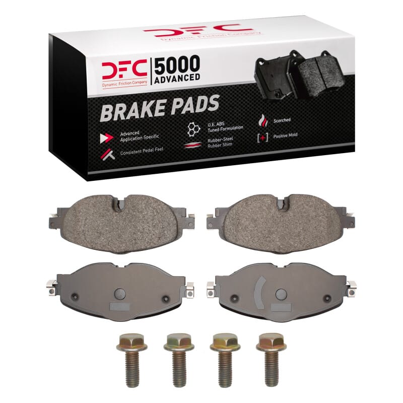 DFC — DFC 15-25 Audi TT Quattro Front 5000 Advanced Ceramic Brake Pads and Hardware Kit