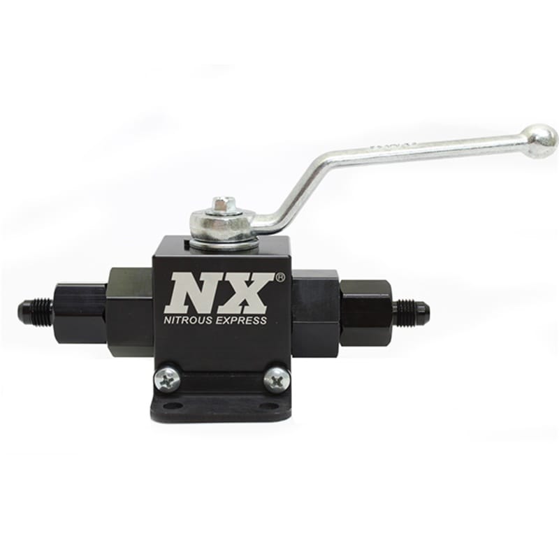 Nitrous Express — Nitrous Express Lightweight Billet In-Line Valve 1.5in I.D (4AN Fitting)
N2OInjtrPlate