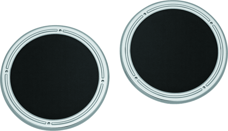 Kuryakyn — Kuryakyn Rear Speaker Accents For 14-Up Touring Models Chrome