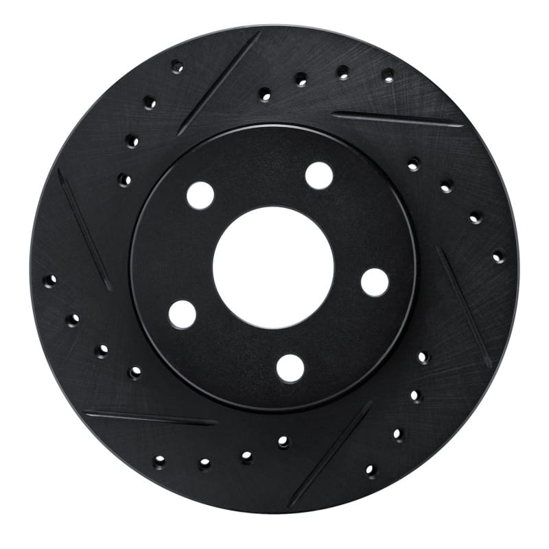 R1 Concepts — R1 82-84 Buick SKYHAWK Front Left Drilled & Slotted Black Brake Rotor
R1 Brake Rotor Drill