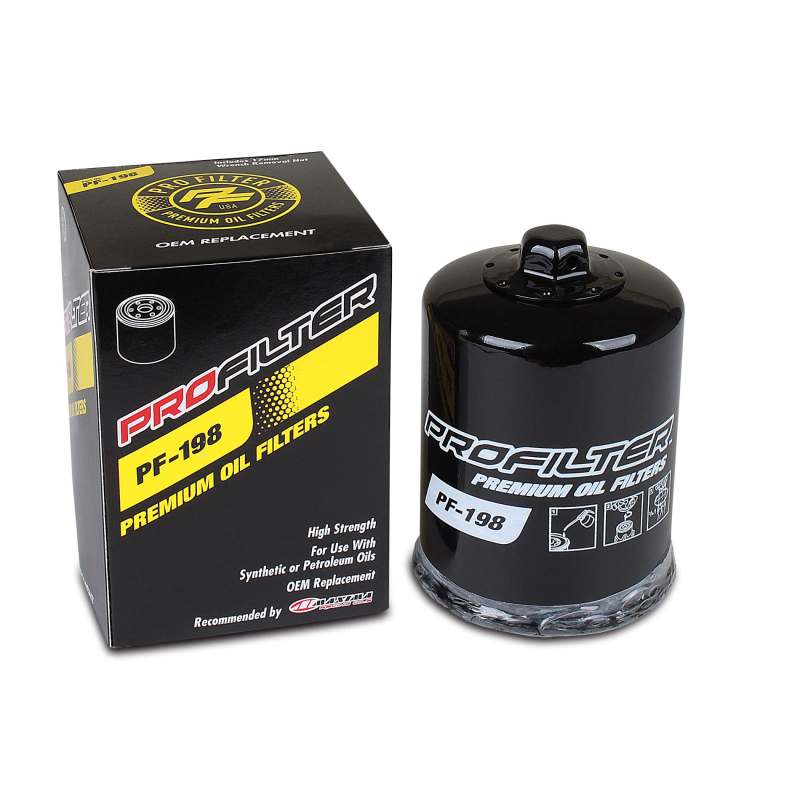 ProFilter — ProFilter Polaris/Victory Spin-On Black Various Performance Oil Filter - Single