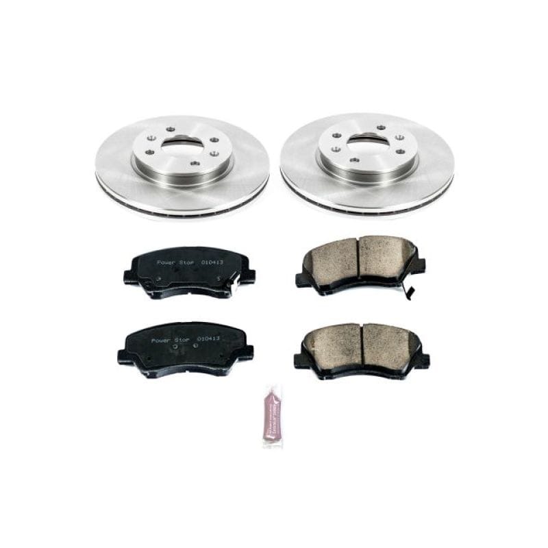 PowerStop — Power Stop 12-18 Hyundai Accent Front Autospecialty Brake Kit