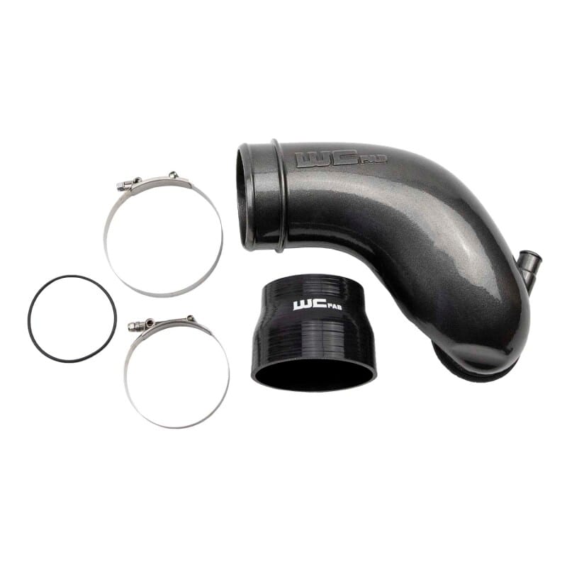Wehrli — Wehrli 06-10 Chevrolet 6.6L LBZ/LMM Duramax 3.5in Intake Horn - WCFab Grey
Int Horn 06-10 GRY