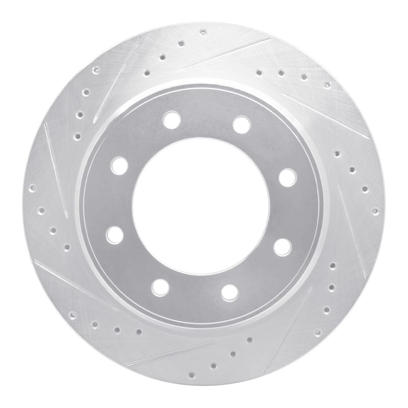 R1 Concepts — R1 12-21 Nissan NV1500 Rear Left Drilled & Slotted Silver Brake Rotor
R1 Brake Rotor Drill
