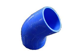 Turbo XS — Turbo XS Silicone 45 Degree Elbow 76mm/3inch in Blue
