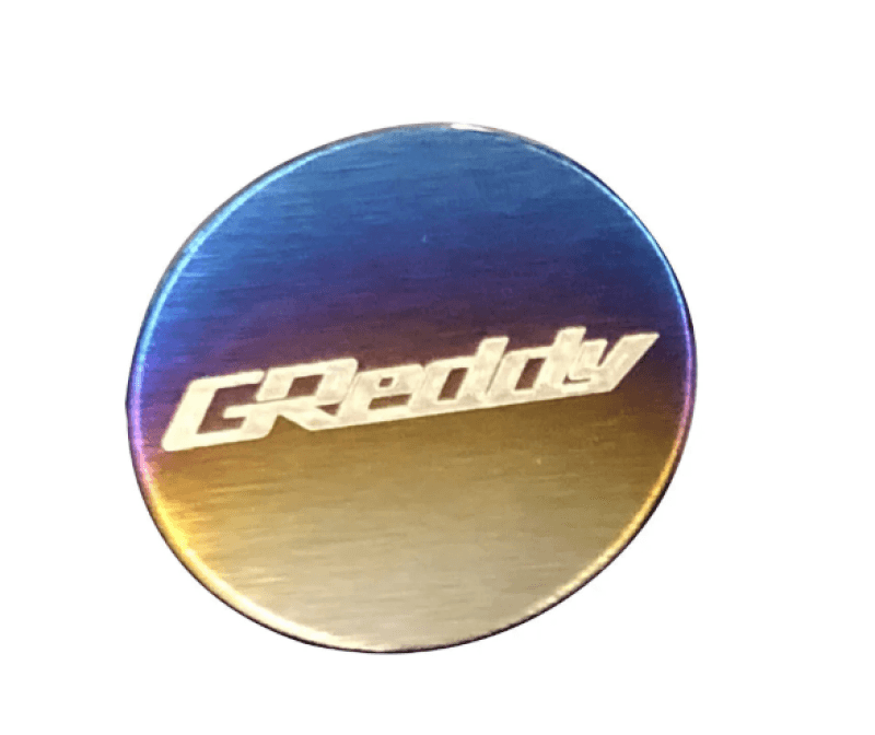 GReddy — GReddy Titanium Disk Badge for Type-A Shift knob