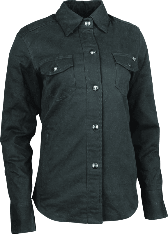 Speed and Strength — Speed and Strength Speed Society Armored Moto Shirt Black Womens - 3XL