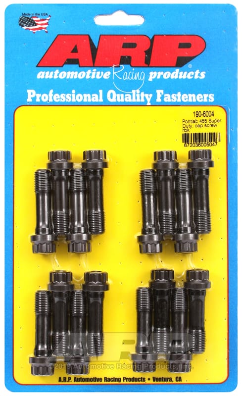 ARP — ARP Pontiac 455 Super Duty cap screw rod bolt kit