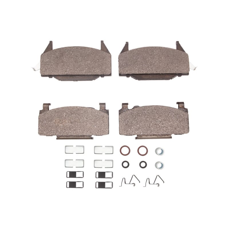 DFC — DFC 80-82 Chevrolet Chevette Front 4000 HybriDynamic Brake Pads and Hardware Kit
DFC Brake Pad Set