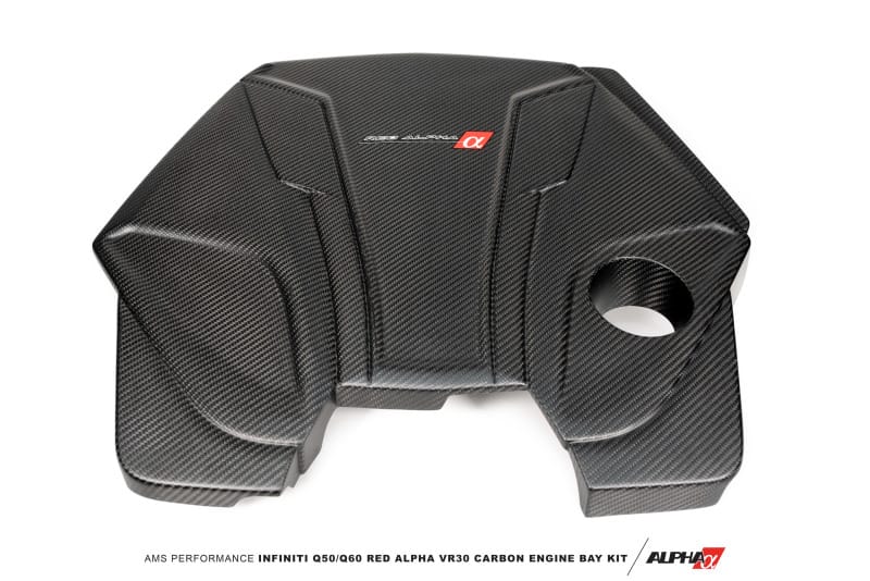 AMS — AMS Performance Infiniti 17+ Q60 / 16+ Q50 3.0TT Alpha Matte Carbon Engine Cover
Engine Cover