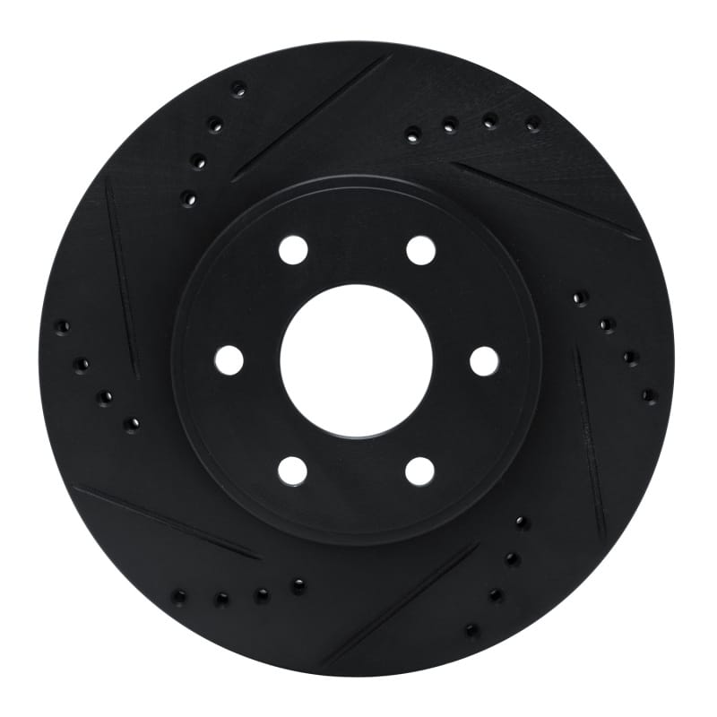 R1 Concepts — R1 16-22 Nissan NP300 Frontier (Mexico) Front Left Drilled & Slotted Black Brake Rotor
R1 Brake Rotor Drill