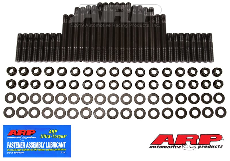 ARP — ARP SB Chevy, w/-12 rollover Brodix angle mill MX, head stud kit
