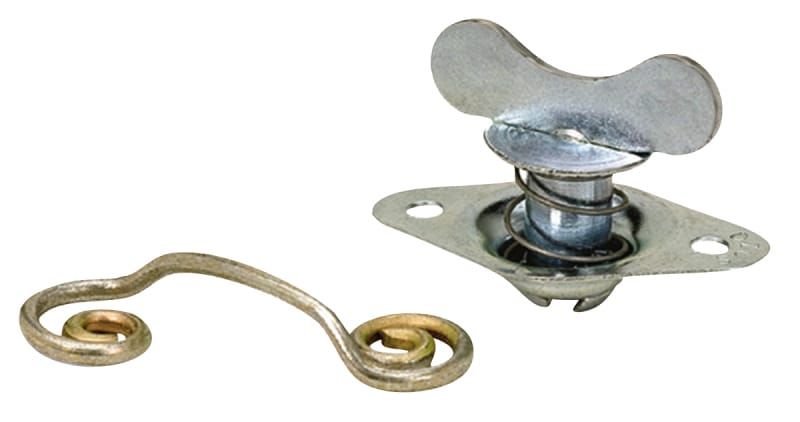 Moroso — Moroso Quick Fastener - Self Ejecting - Butterfly Head - 5/16in x 650in - Steel - 10 Pack