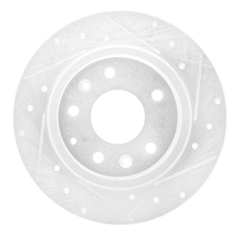 R1 Concepts — R1 16-18 Mazda CX-3 Rear Right Drilled & Slotted Silver Brake Rotor
R1 Brake Rotor Drill