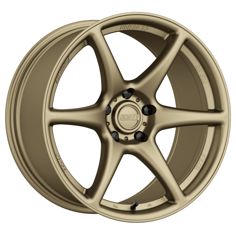 Kansei — Kansei K11B Tandem 19x10.5in / 5x114.3 BP / 22mm Offset / 73.1mm Bore - Bronze Wheel