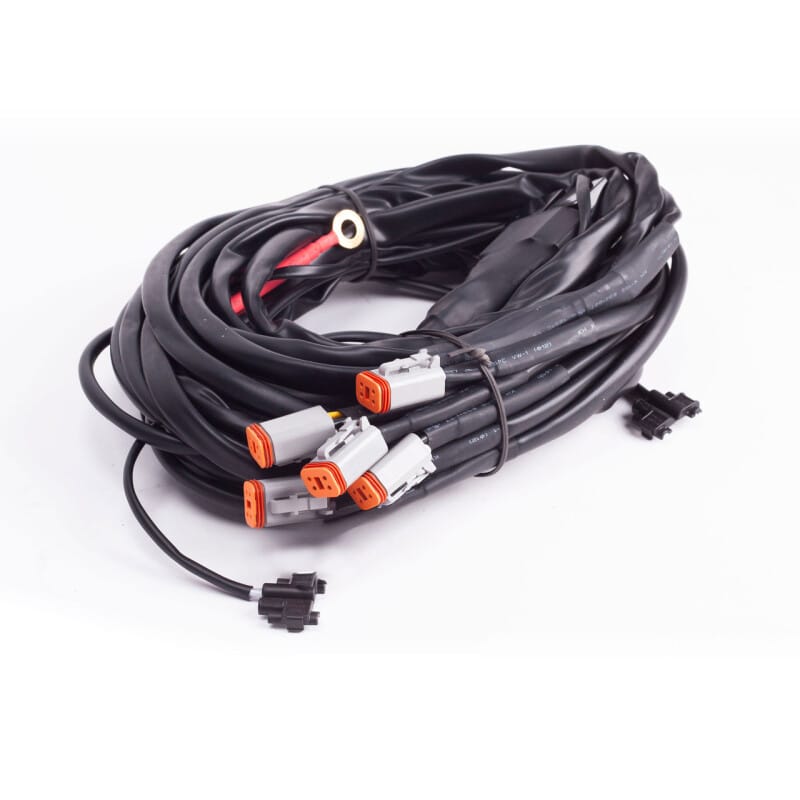 Baja Designs — Baja Designs Universal LP4/LP6 Upfitter Wiring Harness - 5 Light Max