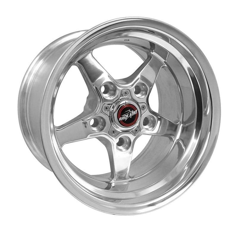 Race Star — Race Star 92 Drag Star 17x7 5x135bc 4.25bs Direct Drill Polished Chrome Wheel