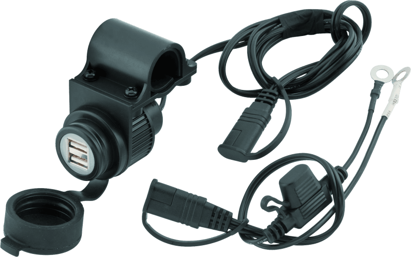 BikeMaster — BikeMaster Dual USB Socket w/ Bracket