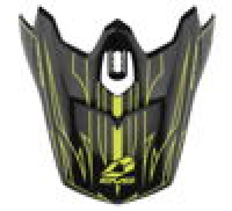 EVS — EVS T3 Pinner Visor - Black/ Hiviz Yellow