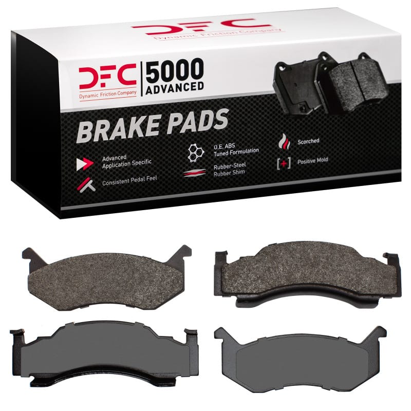 DFC — DFC 73-97 Chrysler New Yorker Front 5000 Advanced Semi Metallic Brake Pads
DFC Brake Pad Set