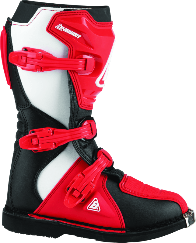 Answer — Answer AR1 Boot Black/Red Youth Size - 1