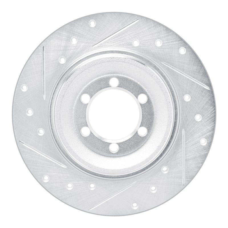R1 Concepts — R1 75-79 Alfa Romeo Sport Rear Left Drilled & Slotted Silver Brake Rotor
R1 Brake Rotor Drill