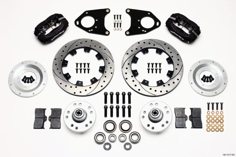 Wilwood — Wilwood Forged Dynalite Front Kit 12.19in Drilled 71-80 Pinto/Mustang II Disc & Drum
BRAKE KIT