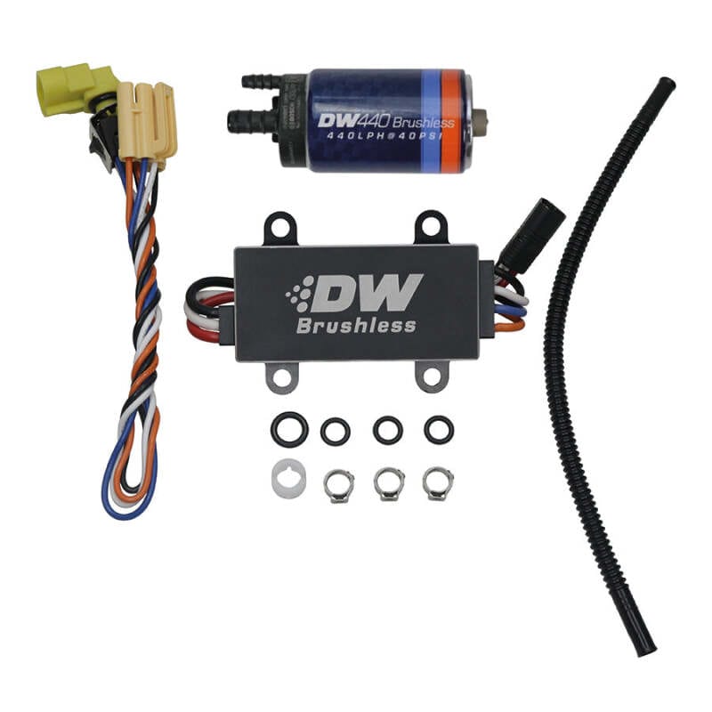 DeatschWerks — DeatschWerks DW440 440lph Brushless Fuel Pump w/+C102 Controller w/ Install Kit 14-19 Chevy Corvette
Fuel Pumps