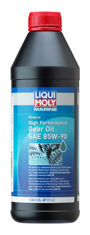 LIQUI MOLY — LIQUI MOLY 1L Marine High Performance Gear Oil SAE 85W90