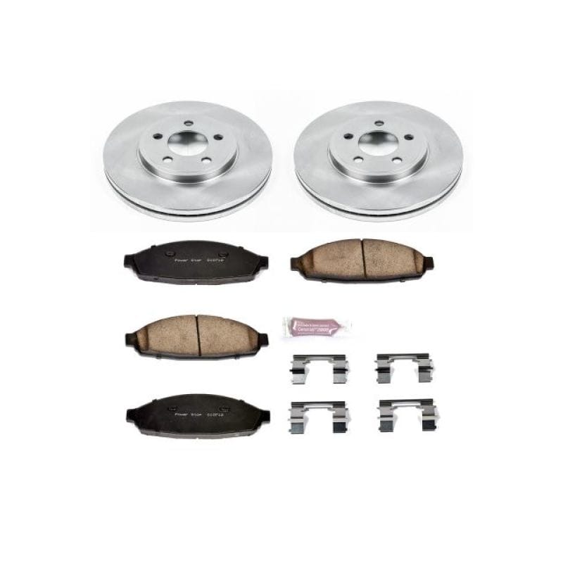 PowerStop — Power Stop 03-11 Ford Crown Victoria Front Autospecialty Brake Kit