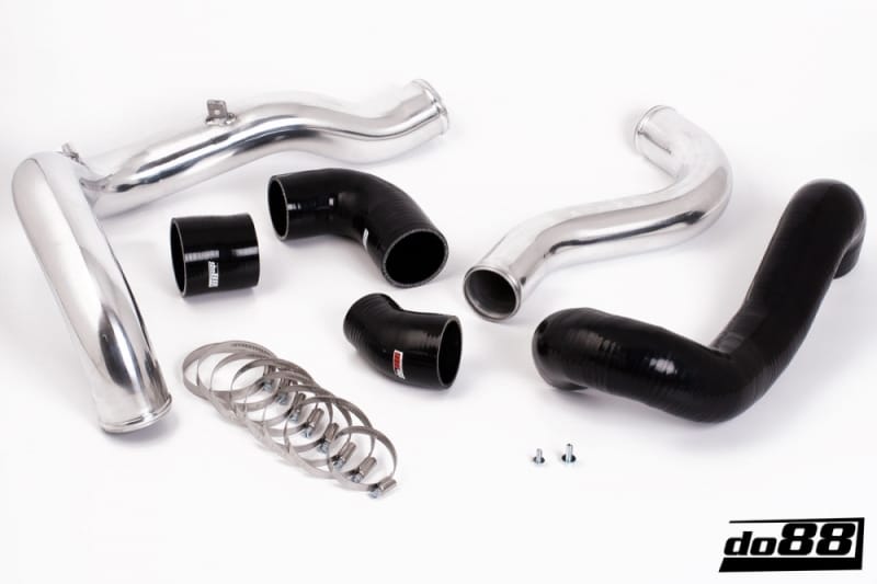 do88 — do88 SAAB 9-3 2.8T V6 06-11 Pressure Pipes w/Black Hoses