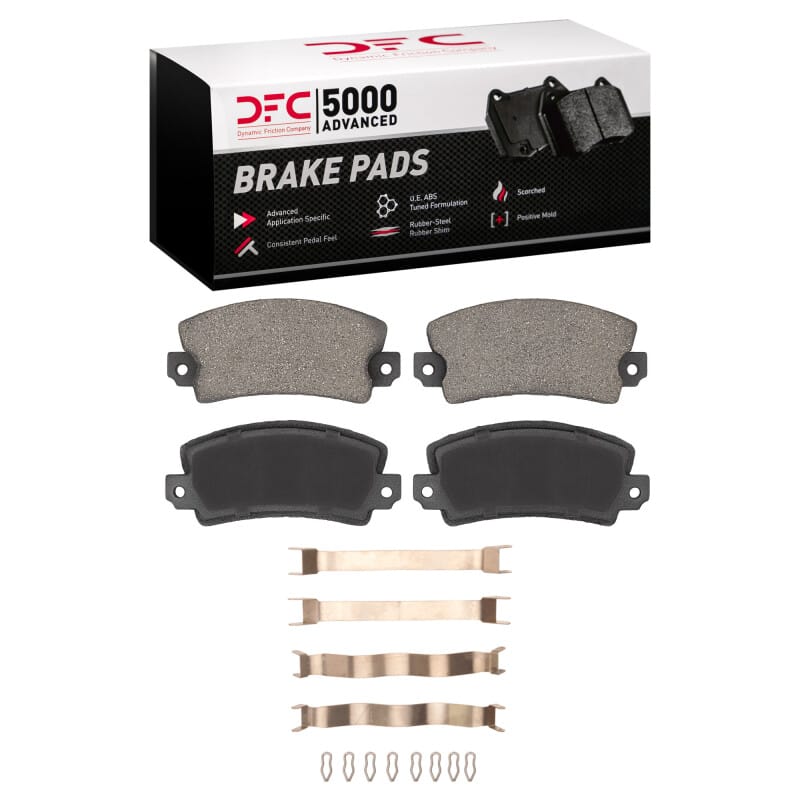 DFC — DFC 71-83 Renault R15 Front 5000 Advanced Semi Metallic Brake Pads and Hardware Kit
DFC Brake Pad Set
