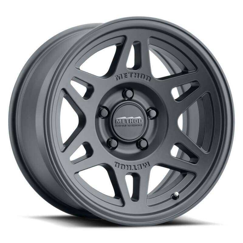 Method Wheels — Method MR706 Bead Grip 17x8.5 0mm Offset 5x5 5mm Matte Black Wheel