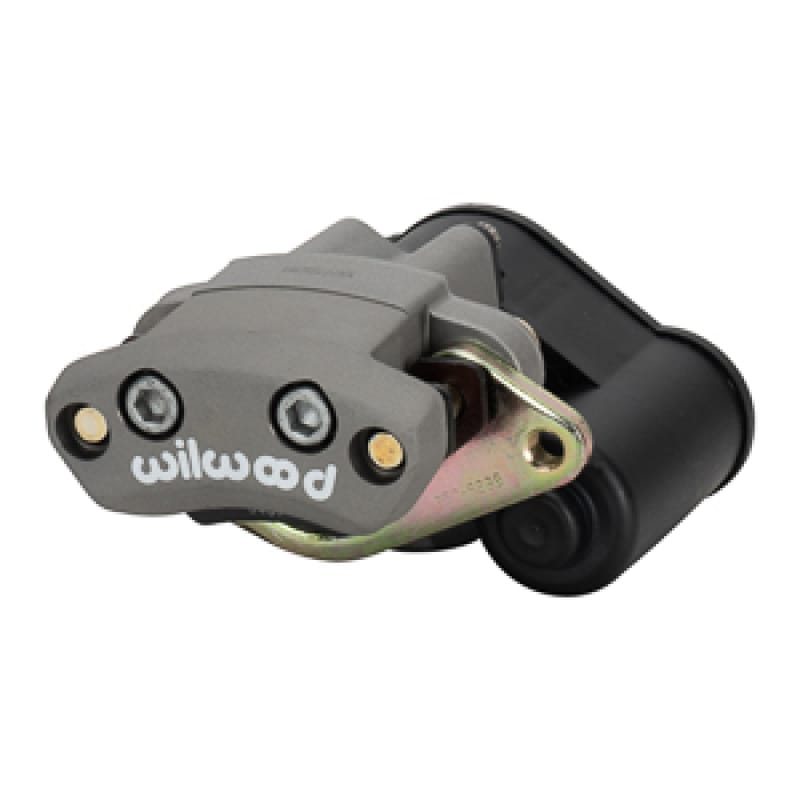Wilwood — Wilwood Hard Ano Electric Parking Brake Caliper - 4.75in Bracket - 0.44-0.61in - Left
