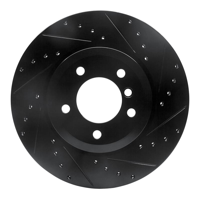 R1 Concepts — R1 01-08 BMW 330I Front Right Drilled & Slotted Black Brake Rotor
R1 Brake Rotor Drill