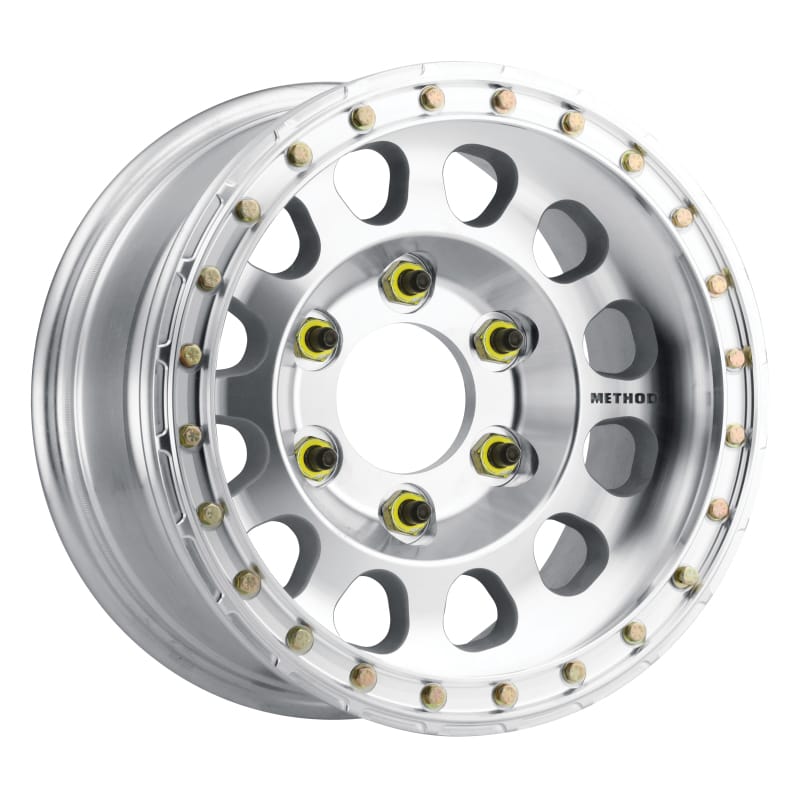 Method Wheels — Method MR103 Beadlock 17x9 -12mm Offset 6x6.5 108mm CB Raw Machined w/BH-H24125 Wheel