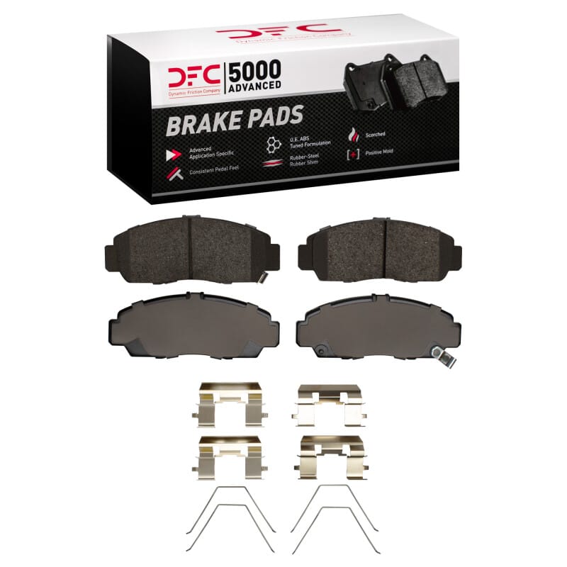 DFC — DFC 99-14 Acura TSX Front 5000 Advanced Ceramic Brake Pads and Hardware Kit
DFC Brake Pad Set