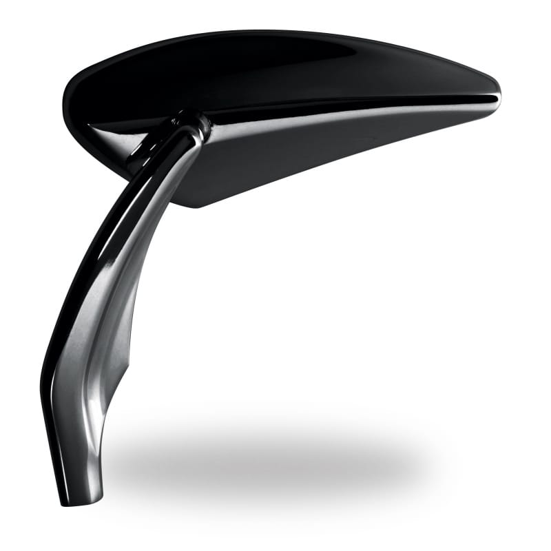 Performance Machine — Performance Machine Mirror Assembly Right Torque - Black Ano